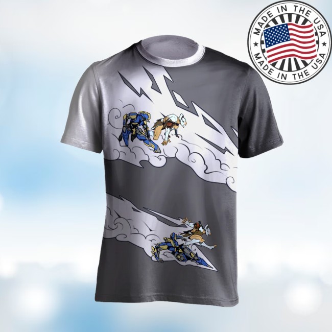 Volt & Gauss Shirt – The Official Warframe Store