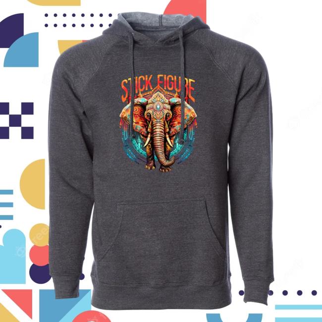 Official Sacred Elephant Raglan Hoodie