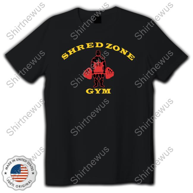 Official Shred Zone Gym Tee Shirt