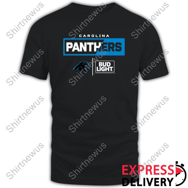 Carolina Panthers Bud Light Tee Shirt