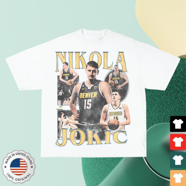 Official Game Changer Nikola Jokic 2 Shirt New White GameChanger