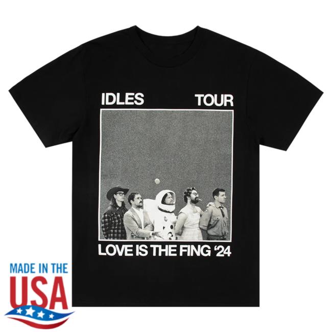 Official Idles Merch Store Shop Idles Band Tour Dateback Top Shirt