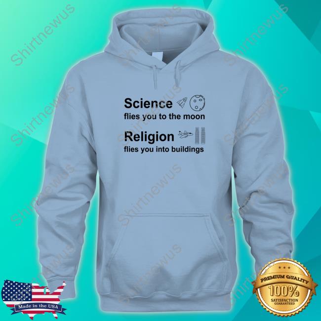 Official Gottlose Mode Merch Science Religion Tee Shirt