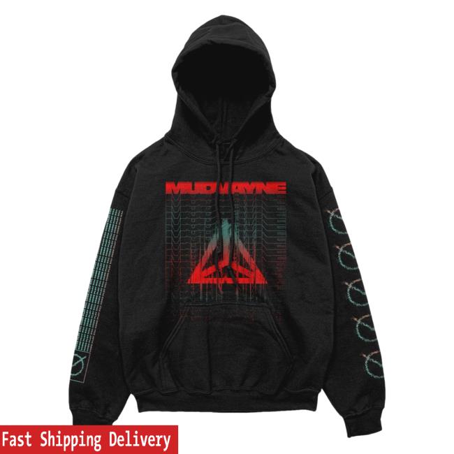 Official Mudvayne Merch Mud Vayne We Come Play,Killl Death Blooms Pullover Sweatshirt