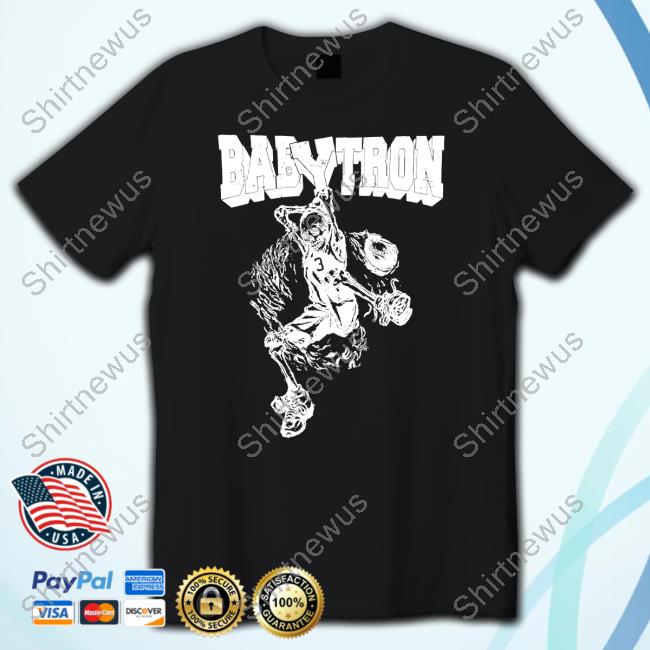 Official Babytron Merch Airtron Bin Reaper Tour 2023 T-Shirt