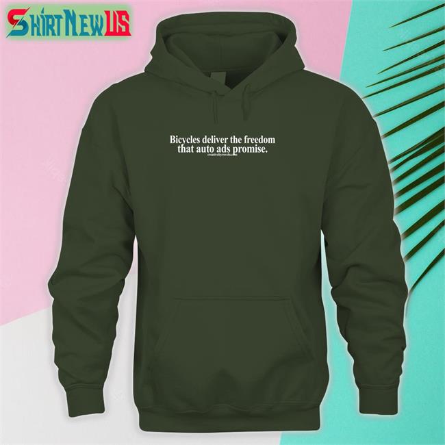 Bicycles Deliver The Freedom That Auto Ads Promise Shirt