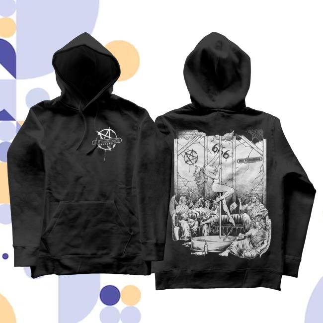 Official Ink Poisoning Apparel Clothing Sunday School Attractive Hoodie