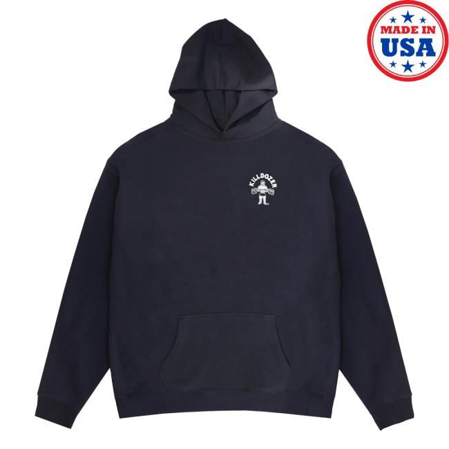 Official Killdozer Hoodie - Ink Blue Marvin Heemeyer