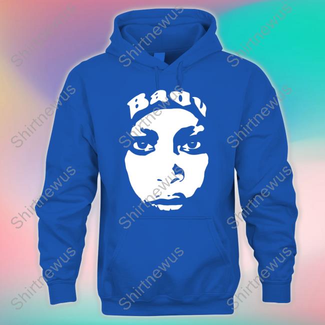 Badu World Maket Merch Badu Hooded Face Long Sleeve T-Shirt
