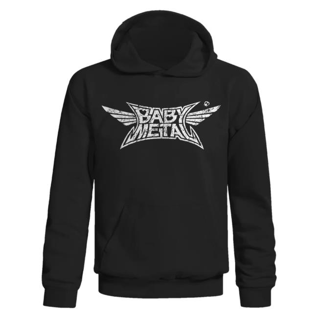 Official Baby Metal Merch Store BabyMetal Crush Logo Crew neck Sweatshirt Baby Metal Apparel Clothing Shop