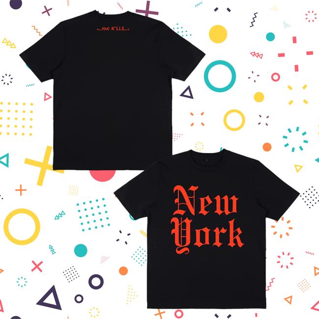 Official The Merch Collective The Kills Clothing Store Shop New York Top Shirt TheKills