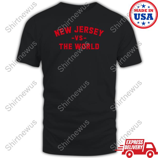 Official New Jersey Vs The World Tee Shirt