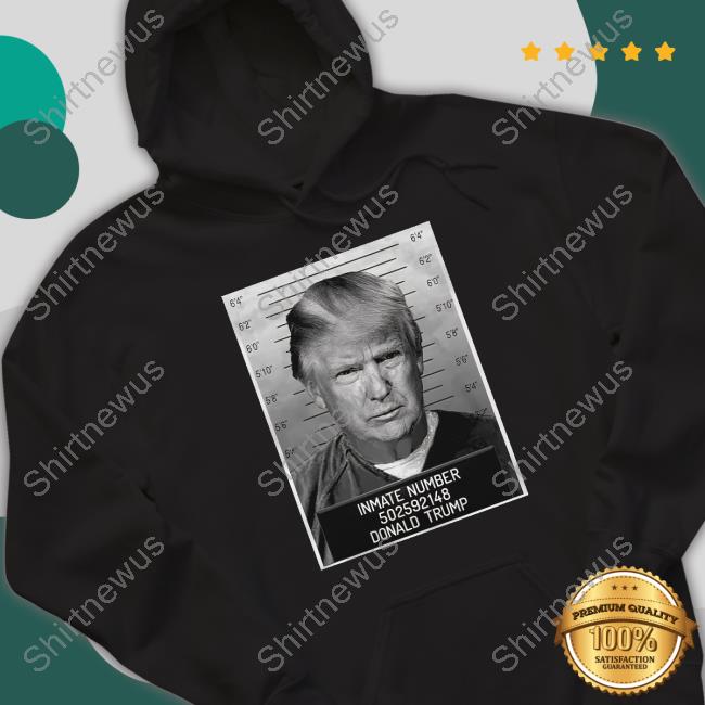 Inmate Number 502592148 Donald Trump Long Sleeve T Shirt