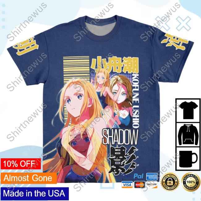 Official Anime Ape Clothing Kofune Ushio Summer Time Rendering Streetwear Tees Animeape