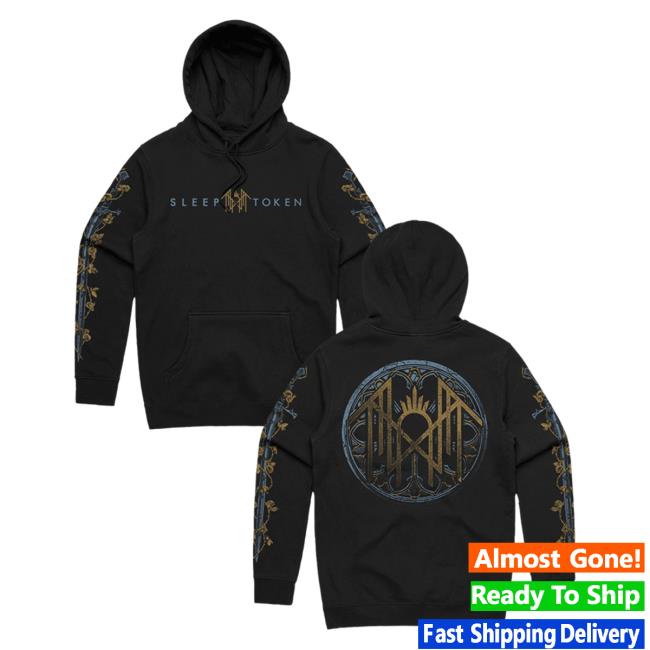 Official Sleep Token Merch Store Sleep – Token Picking Up The Sword Crewneck – Black