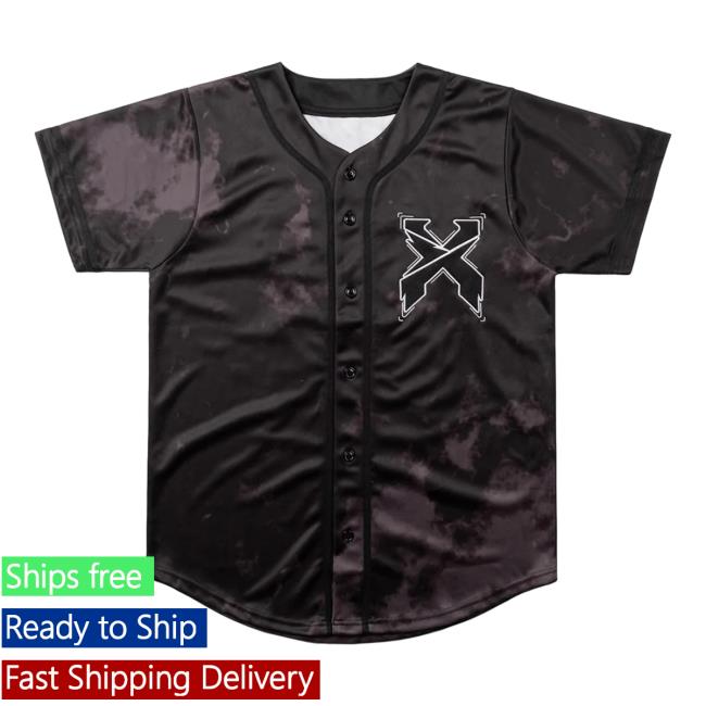 Official Headbanger Tie Dye Baseball Jersey