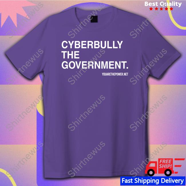 Official Cyberbully The Government Black Long Sleeve Tee