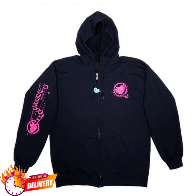 The Yetee Doki Doki Literature Club Merch Distortion Long Sleeve Shirt