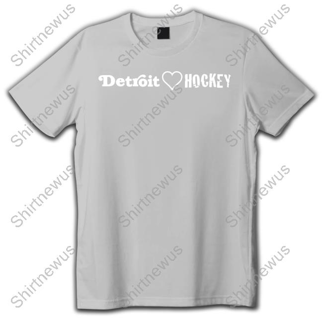 Official Barstool Sports Detroit Loves Hockey Long Sleeve Tee
