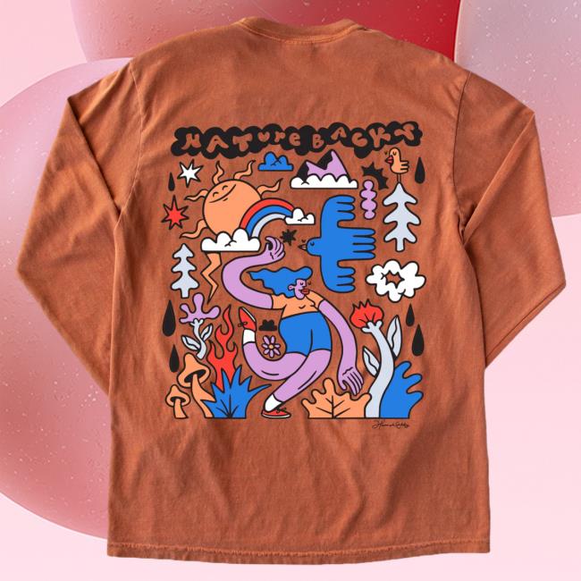 Official Nature Backs Clothing Naturebacks Dreamer Long Sleeve Tshirt Harvest
