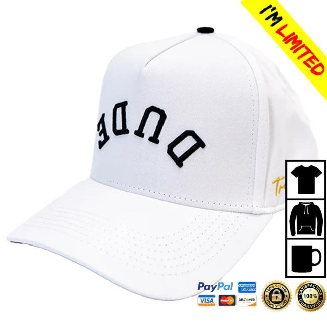 Authentic Graphic Style The DUDE Hat Dude Perfect Edition Modern Contrast The DUDE Hat Dude Perfect Street Gear