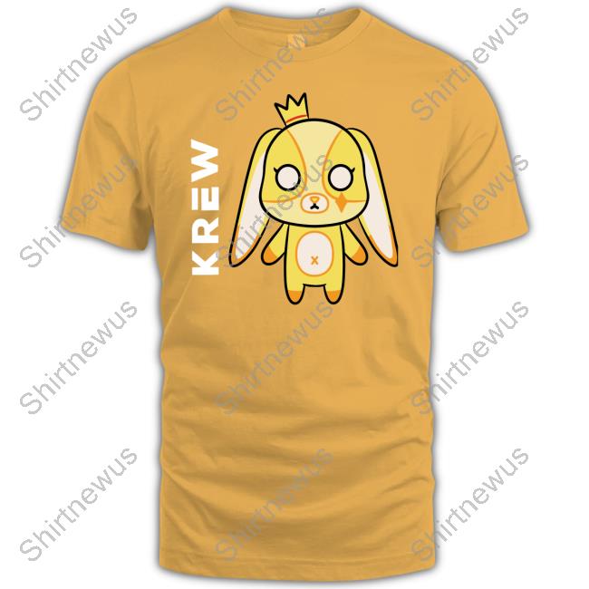 Krew District Merch Gold Teddy Tee