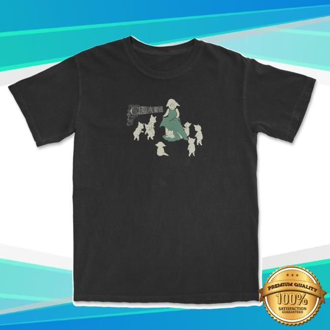 Clairo Official Merch Store Charm Herd Short Sleeve (Black) Clairo Clothing Shop Apparel Clairo Band