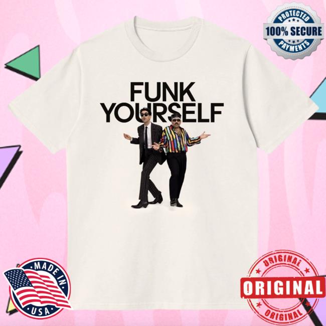 Official Chromeo Merch Funk Yourself Tour Shirt