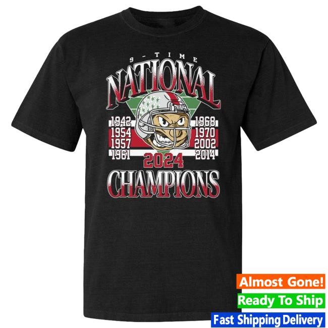 Barstoolsports 9 Time National Champions Shirt