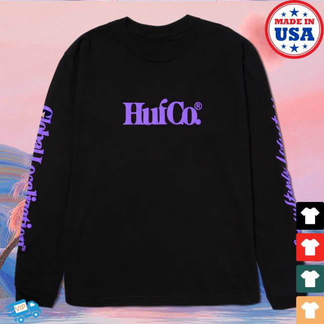 Official Huf Co Hoody Black