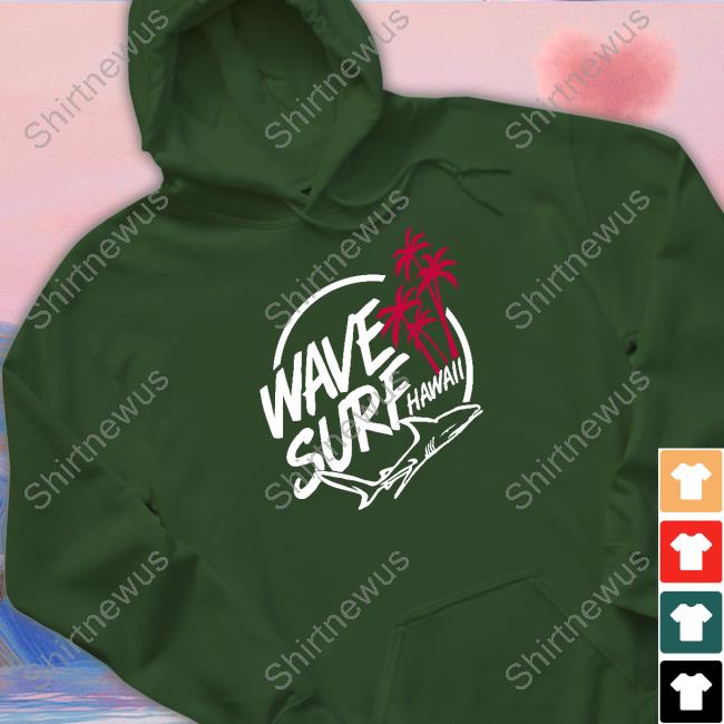 Official Wave Surf Hawaii Shark Tee Shirt