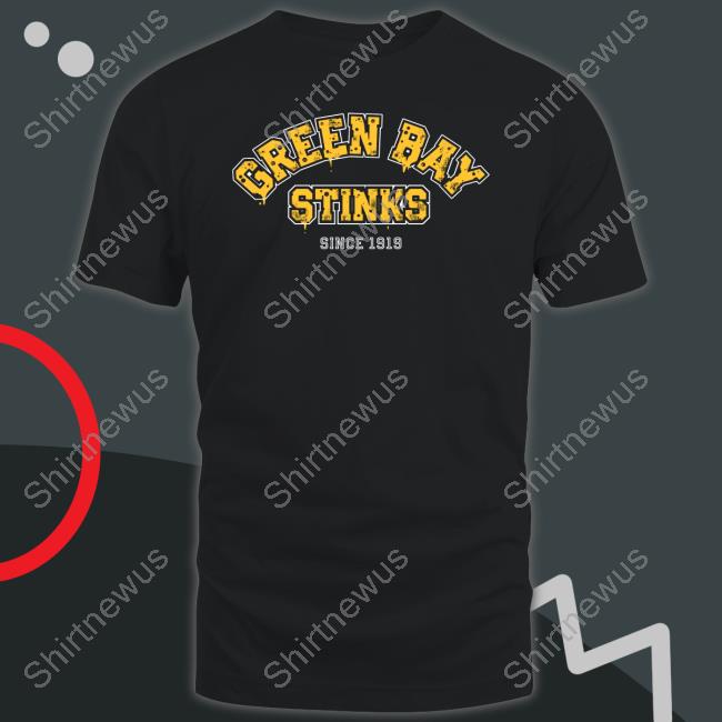Sotastick Green Bay Stinks Since 1919 T T-Shirt John Randle