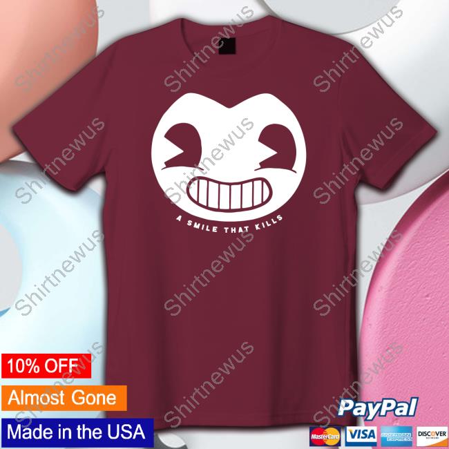 Bendy Merch Bendy Head Smile Shirts