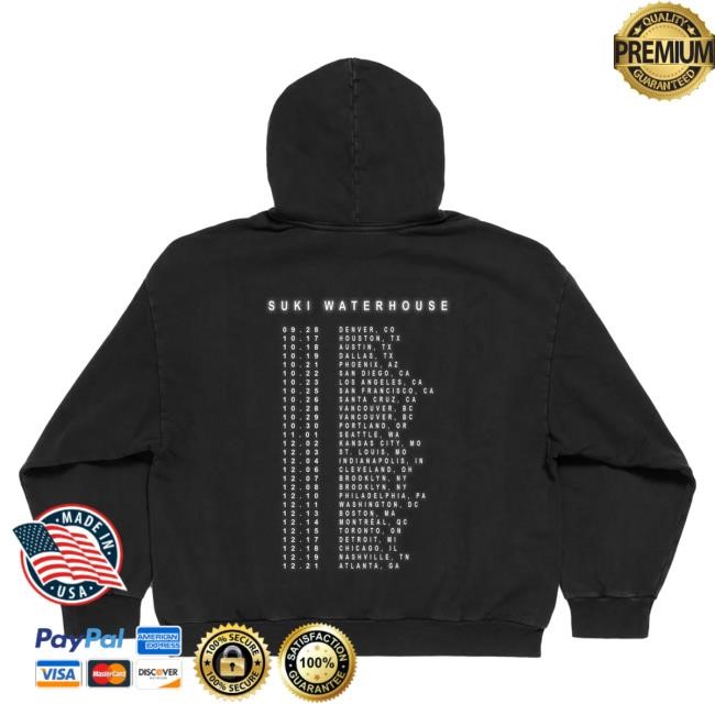 Suki Waterhouse Tour Dates MAW Hoodie