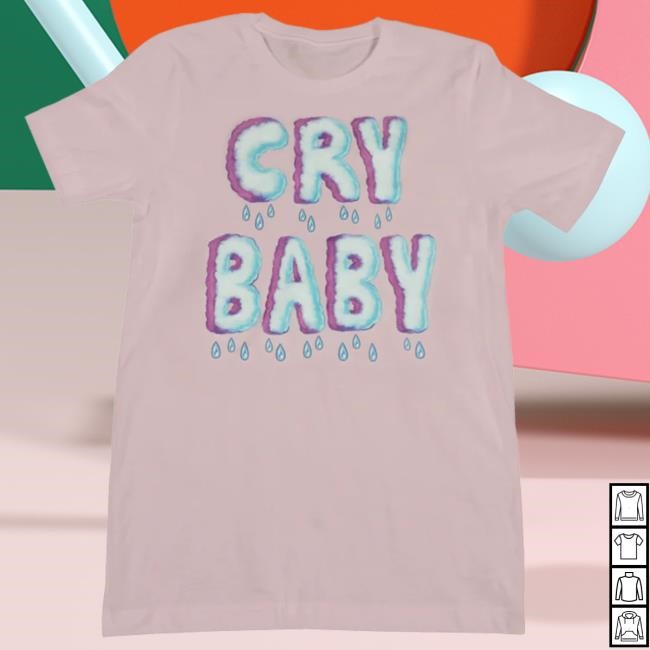 Official Melanie Martinez Merch Store Melanie Martinez Cry Baby Clouds T-Shirt Melanie Martinez Apparel Clothing Shop MelanieMartinez
