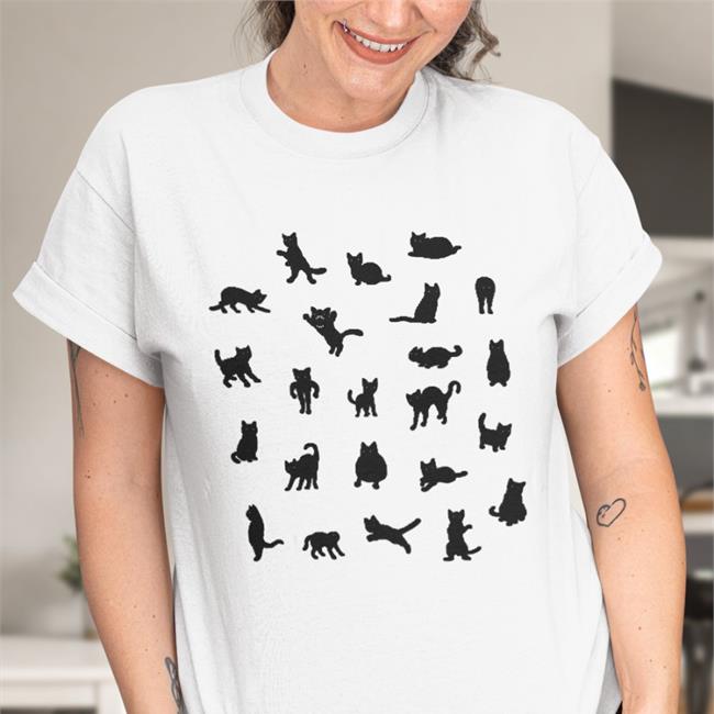 Pixelart Void Cats Long Sleeve T Shirt