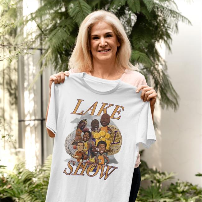 The Lake Show Shirts LeBron James The Lake Show Tee Shirt