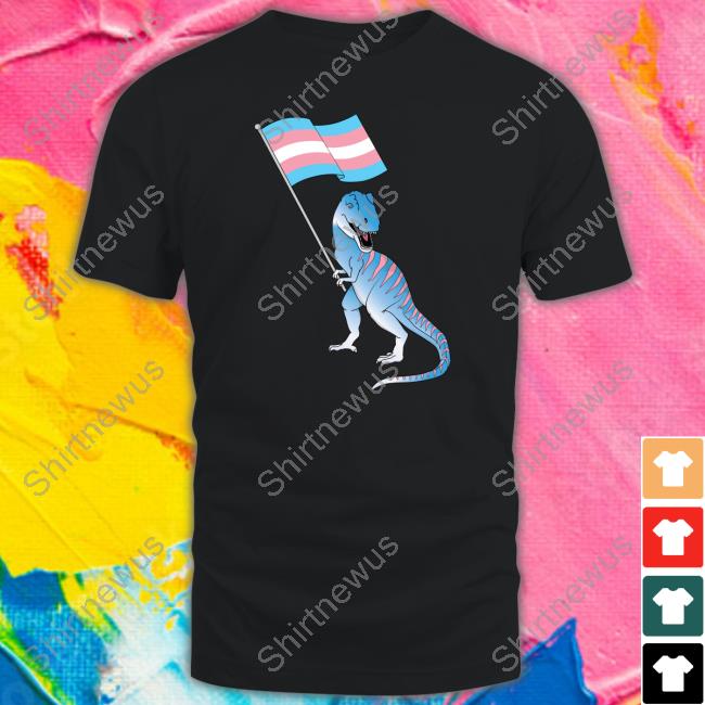 Official Trans Dinosaur Pride Flag Lbgt Gay Lesbian Hoodie Trans People Getting Common Ws Commontransws