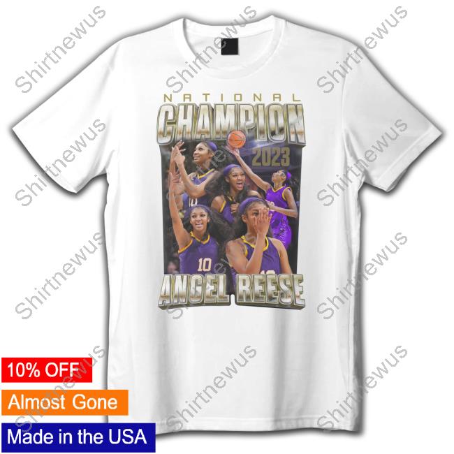 Angel Reese National Champion Tee Shirt