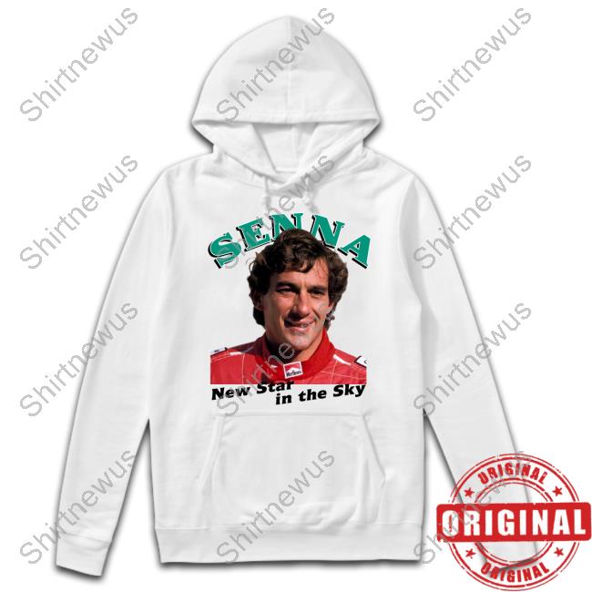 Senna New Star In The Sky T Shirt Lewis Hamilton Ayrton Senna New Star In The Sky Shirts