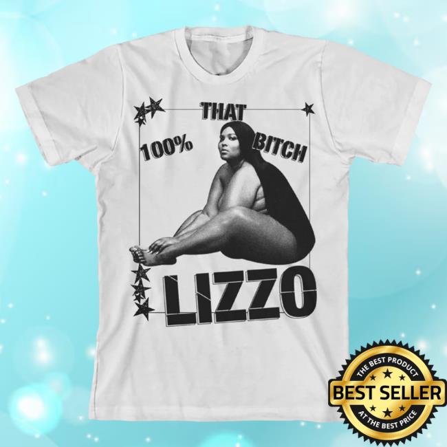 Official Lizzo Merch Store Shop Lizzo 100% Tshirt (White)