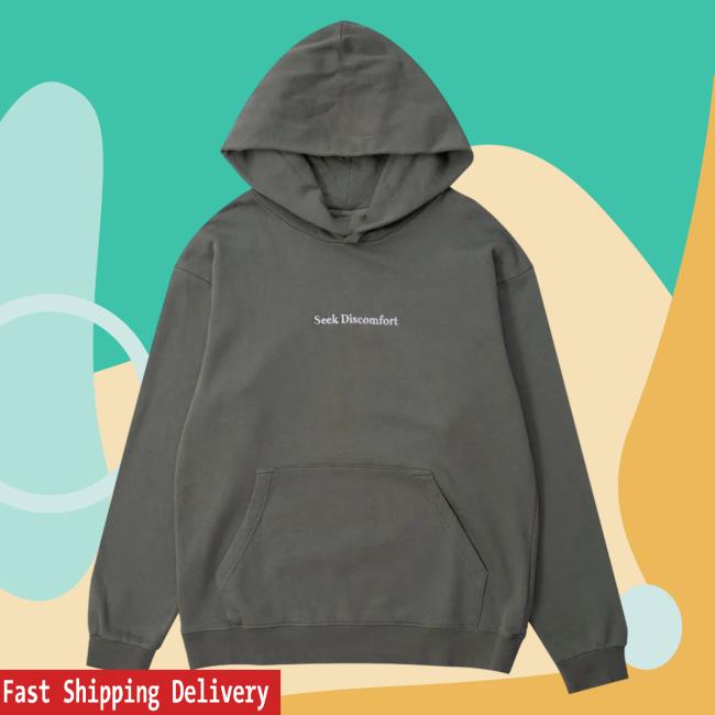 Official Seek Discomfort Merch Seeker Sweater Sage