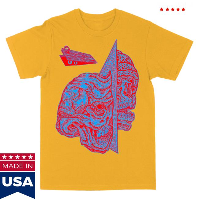 Death Wish Store Deathwish Inc Thomas Hooper Skull Slip Gold Shirt New Deathwishinc