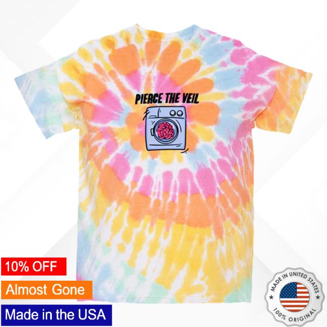 Official Pierce The Vei Clothing Store Shop Ptvmerch Brainwash Tie Dye Shirts Ptv Merch