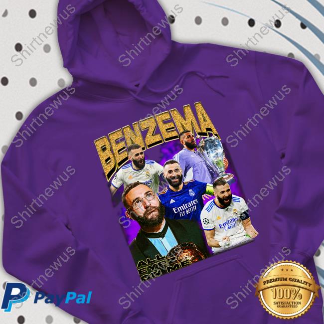Vinícius Júnior Karim Benzema Ballon D’Or Shirt