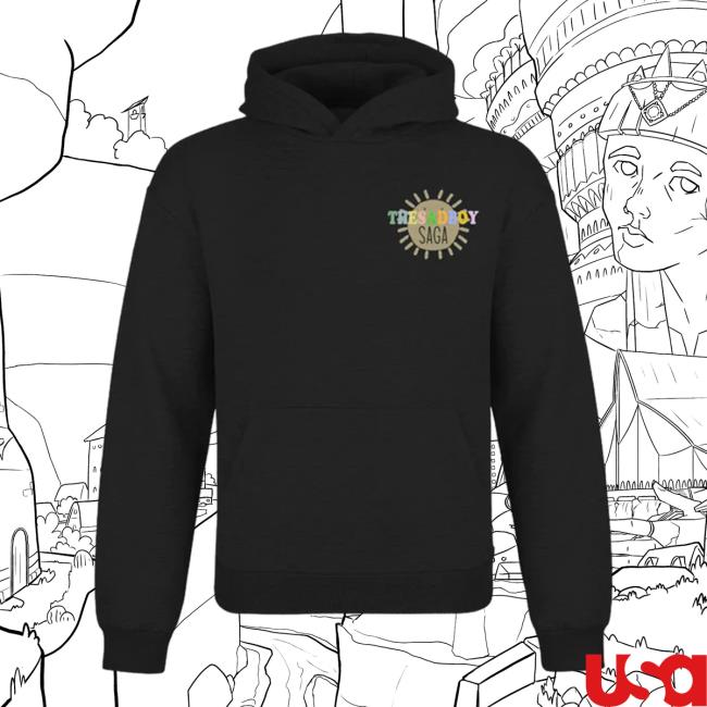 Official The Sad Boy Saga Merch Take Me As I Am Flaws Included Tee