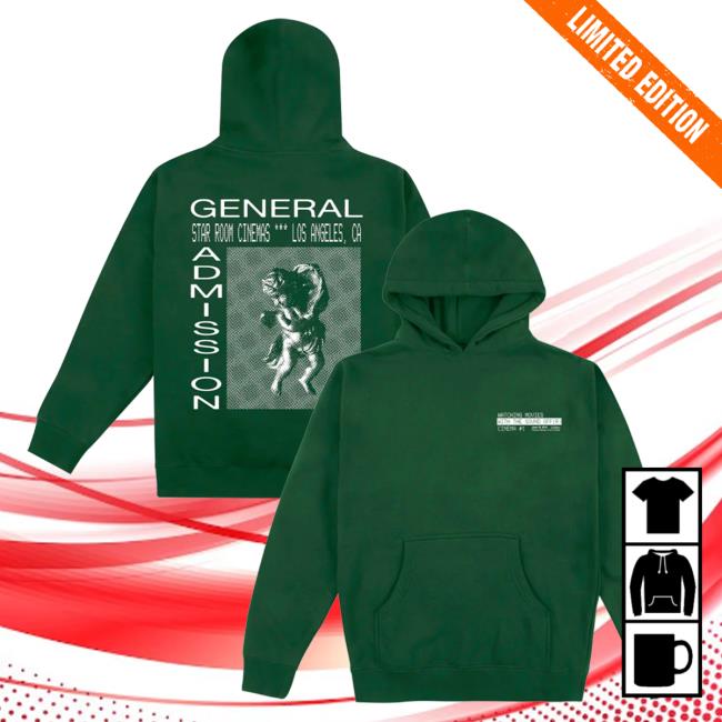 Official Mac Miller Merch Store Mac Miller General Admission Heavyweight Popover Sweatshirt Mac Miller Clothing Apparel Shop MacMiller