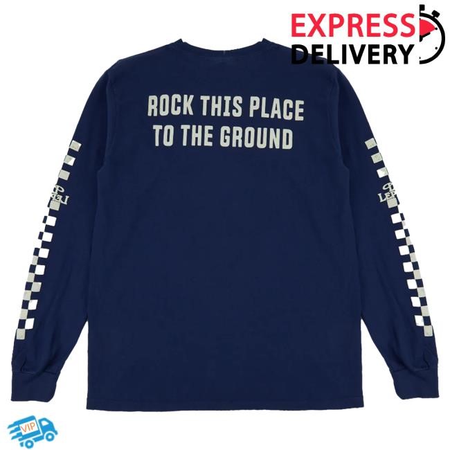 Official Def Leppard Merch Rock This Place To The Ground LongSleeve