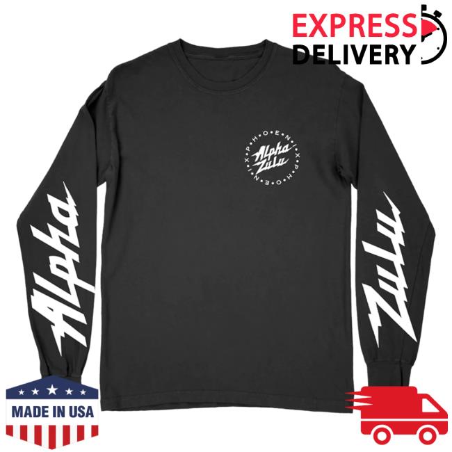 Official We Are Phoenix Merch Store Alpha Zulu Long Sleeve Shirts We Love Phoenix Wearephoenix