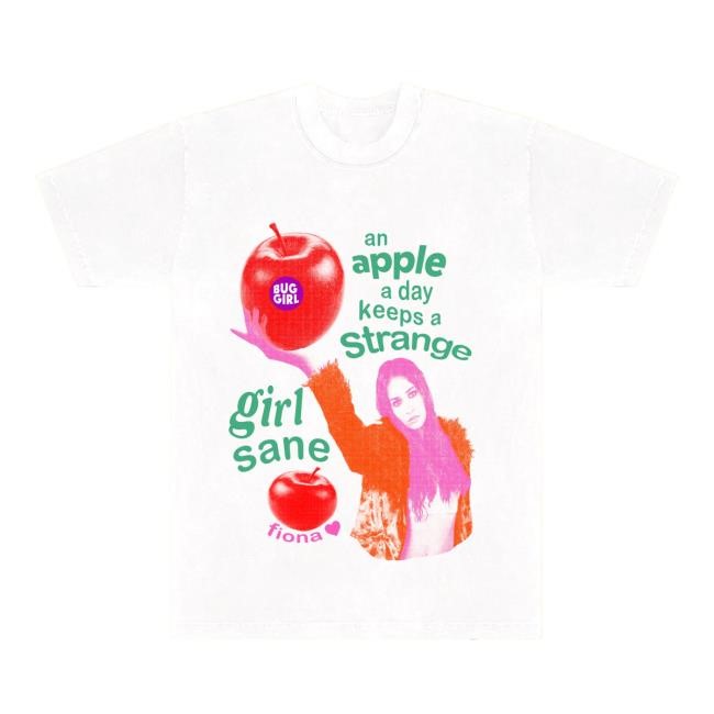 Bug Girl An Apple A Day Shirt Bug Girl Merch